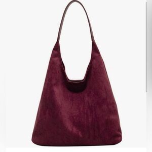 Burgundy bag